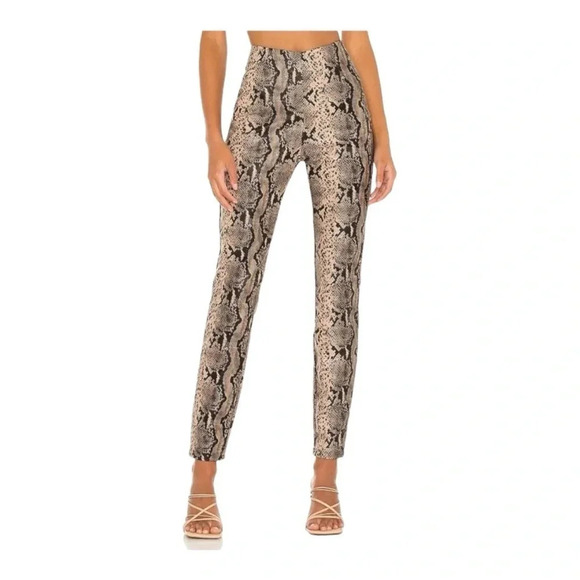 Superdown Robyn Snake Print Pants Medium NWT - Picture 3 of 11